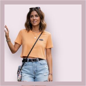Quicksilver Crop Tee